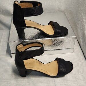 NATURE SIZE 8 Elegant Black Women's Sandals